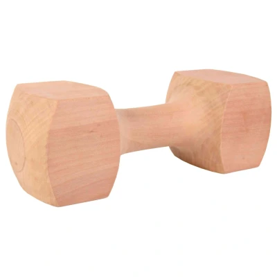 Afbeelding van Trixie Apporteerblok Hout Vierkant 28 cm Hondenspeelgoed 1000 g