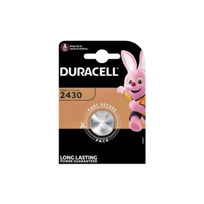 Image de Pile Duracell Electronics 2430 CR2430 Lithium