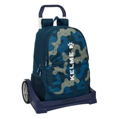 Afbeelding van Schoolrugzak met Wielen Kelme Epic Marineblauw 32 x 44 16 cm