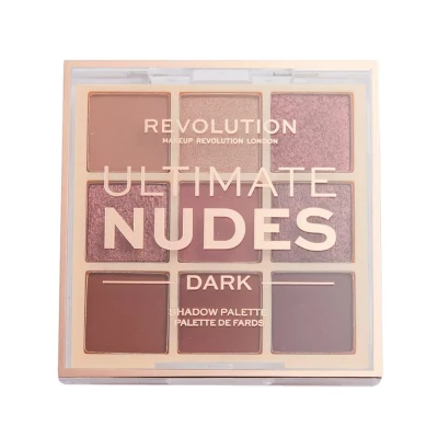 Afbeelding van Makeup Revolution Ultimate Nudes Eyeshadow Palette Dark