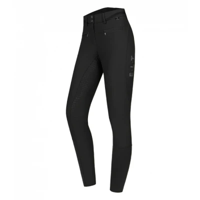 Image de ELT Pantalon d&#039;Équitation Maja Glam Curved Taille Haute Noir EU 44