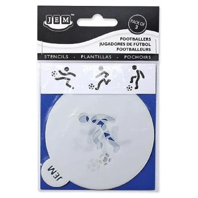 Afbeelding van JEM Sjabloon Voetballers Set/3