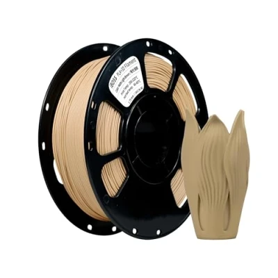 Afbeelding van iBOSS PLA filament 1,75 mm, basis, mat voor 3D printers, maatnauwkeurigheid +/ 0,02 1 kg, snelle rol lichtbruin
