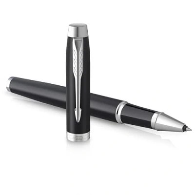 Image de Stylo roller avec pointe fine Parker IM Essentiel Noir mat