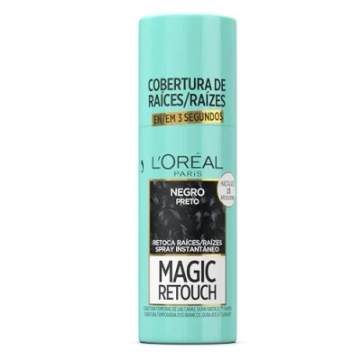 Afbeelding van L&#039;Oréal Professionnel Magic Retouch Kleurspray 75 ml Black