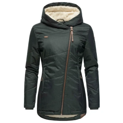 Afbeelding van Ragwear Gordon A Winterjas, Dames, Maat: XS, Dark olive