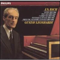 Afbeelding van Gustav Leonhardt Plays Bach