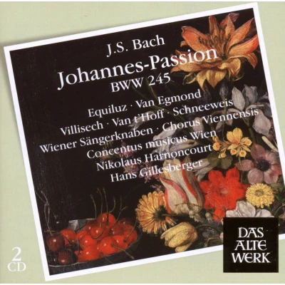 Afbeelding van Bach Johannes Passion BWV 245 (2 Klassieke Muziek CD) Harnoncourt Pasen