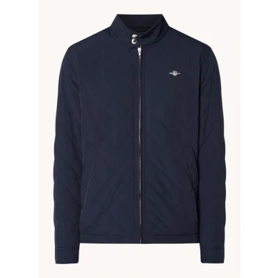 Afbeelding van Gant vest Heren normale fit donkerblauw effen