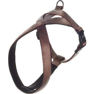 Afbeelding van Flamingo Abbi Cross Harnas Honden Taupe M 58 70cm 25mm 1st 133397