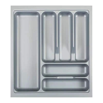 Afbeelding van Orga Box I Bestekbak zilvergrijs 500 mm voor Blum Tandembox u. ModernBox