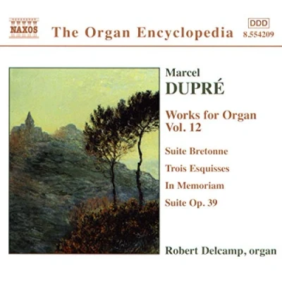 Afbeelding van Robert Delcamp Works For Organ 12 (CD)