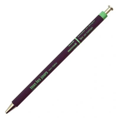 Afbeelding van Ballpoint Pen, Days // Paars