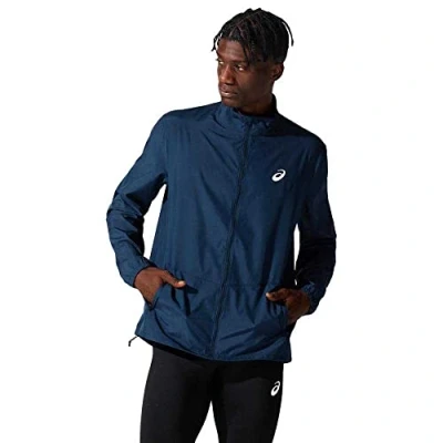 Afbeelding van Asics CORE Jacket Windjack, Heren, Maat: Medium, French blue