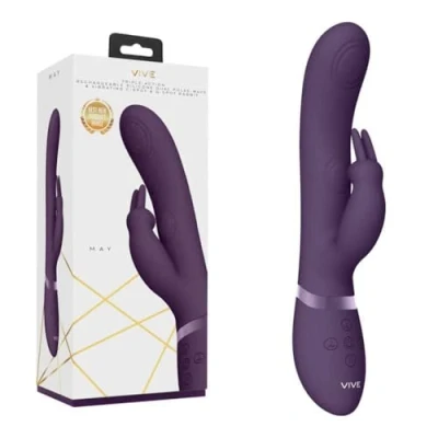 Afbeelding van VIVE by Shots May Dual Pulse Wave Vibrating C Spot G Rabbit Purple