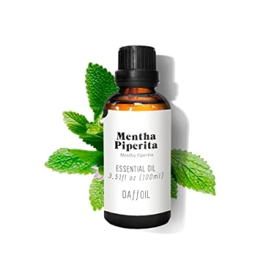 Afbeelding van Piperita etherische pepermuntolie, 100 ml, 100% natuurlijk, zuiver en milieuvriendelijk, biologisch, aromatherapie, luchtbevochtiger