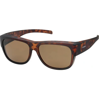 Afbeelding van Polaroid PLD 9003/S Suncover Havana Frame/Brown Glasses Zonnebril
