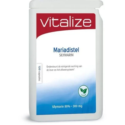 Afbeelding van Vitalize Mariadistel Silymarin 120Capsules Capsules