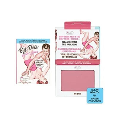 Afbeelding van the Balm BIG DATE Blush Rouge, Dames, Maat: 6.5 g, Dusty rose