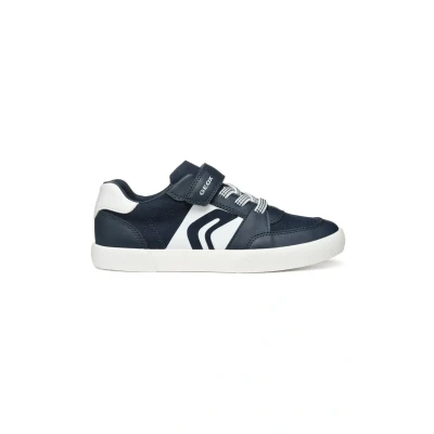 Afbeelding van Geox Sneakers laag voor kinderen, Maat: 34, Navy white Schoenen
