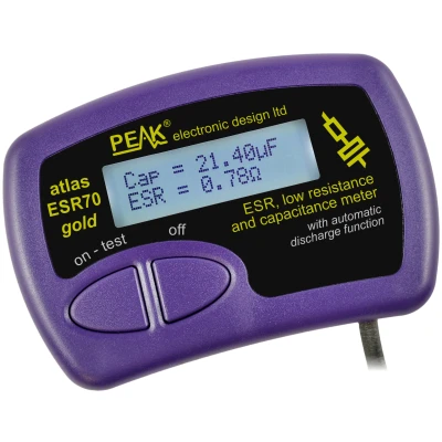Afbeelding van ESR / LAGE WEERSTAND EN CAPACITEITSMETER