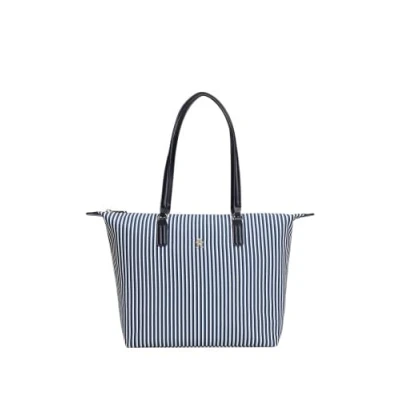 Afbeelding van Tommy Hilfiger Poppy Summer TOTE Shopper, Dames, Maat: One Size, Blue
