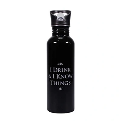 Afbeelding van Half Moon Bay WTRBGT01 Game of Thrones waterfles I Drink &amp; Know Things Maan Accessori Cucina, uniseks, meerkleurig, uniek