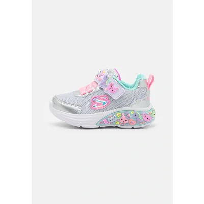 Afbeelding van Skechers LIL Dreamers Sneakers laag silver/multicoloured voor kinderen, Maat: 21, Silver/multi coloured Textiel/ synthetisch