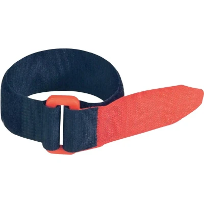 Afbeelding van FASTECH® F101 25 240 Klittenband Met riem Haak en lusdeel (l x b) mm Zwart, Rood 5 stuk(s)