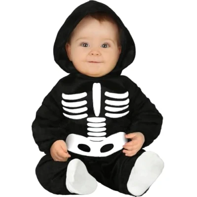 Afbeelding van Fiestas Guirca Skeleton baby (18 24 maanden)