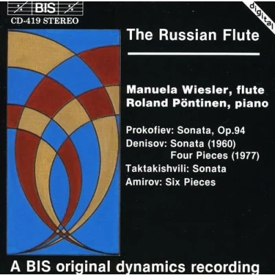 Afbeelding van Manuela Wiesler &amp; Roland Pöntinen The Russian Flute (CD)