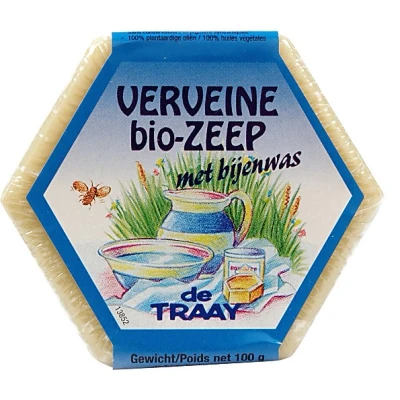 Afbeelding van De Traay Bee Honest Cosmetics Zeep Verveine &amp; Bijenwas 100G
