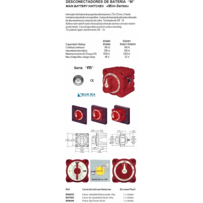 Afbeelding van BSS Model M, Hoofdschakelaar 3P,300A+Combip.