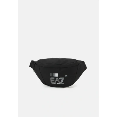 Afbeelding van EA7 Emporio Armani Train CORE Sling BAG Unisex Heuptas, Maat: One Size, Black/white logo