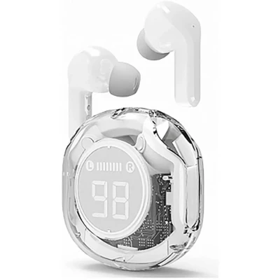 Afbeelding van Gembird TWST 01 W In Ear oordopjes HiFi Bluetooth Stereo Wit