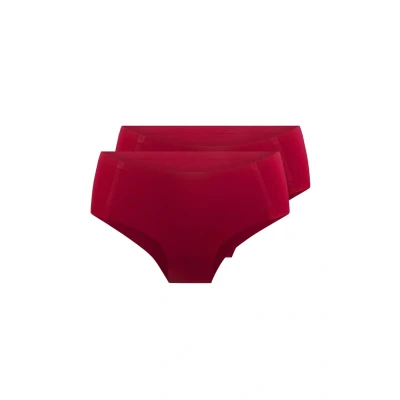 Afbeelding van Lingadore Hipster Previous 2PACK Slip, Dames, Maat: Small, Cerise