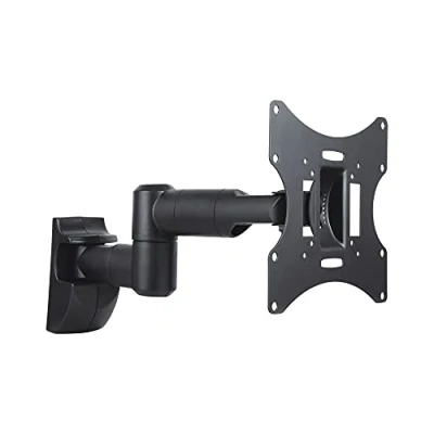 Afbeelding van conecto Wandhouder voor monitoren en tv&#039;s tot 42 inch, draaibaar (+/ 90), kantelbaar 20), VESA 50 x 200 200, maximale draagkracht 30,0 kg, zwart