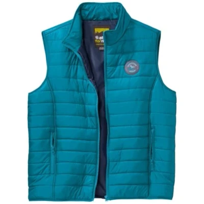 Afbeelding van ATLAS FOR MEN Praktisch gewatteerd vest, verkrijgbaar in grote maten van M tot 5XL, Blauw (Colvert Blue)