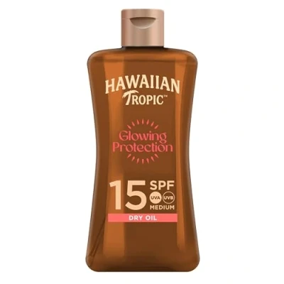 Afbeelding van Hawaiian Tropic PROTECTIVE DRY OIL SPF 15, reisformaat, 100 ml