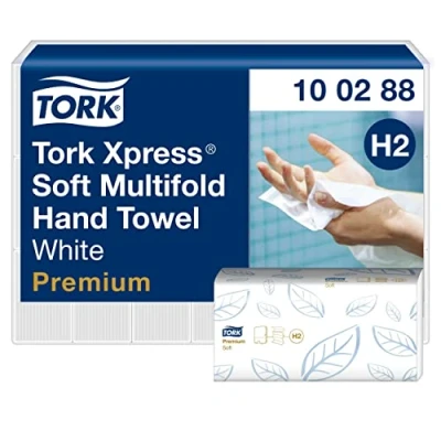 Afbeelding van Tork Xpress® Zachte Multifold Handdoek 2 laags XL Wit H2 Premium