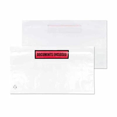 Afbeelding van Blake Purely documentvakken met opschrift &quot;Document Enclosed DL&quot;, 235 x 135 mm, 1.000 stuks
