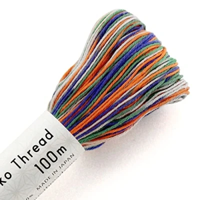 Afbeelding van Olympus Sashiko Japans borduurgaren, 100 m, # 172 verschillende kleuren