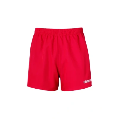Afbeelding van Uhlsport Rugbyshort Heren Rood Maat: 3XL