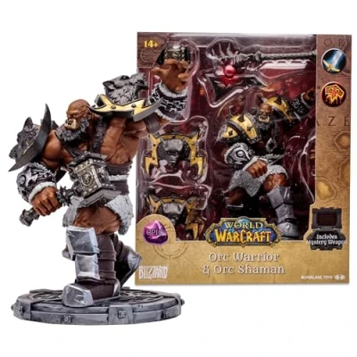 Afbeelding van World of Warcraft Orc Shaman Warrior (Epic) Statue 15 cm