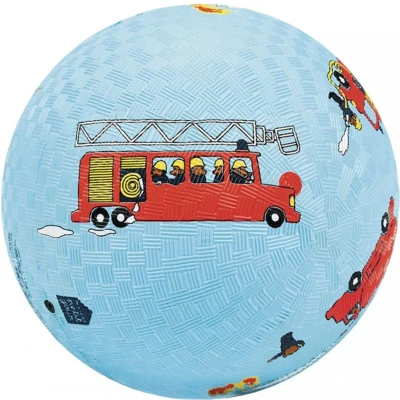 Afbeelding van Rubber Bal Brandweer auto s 18 cm