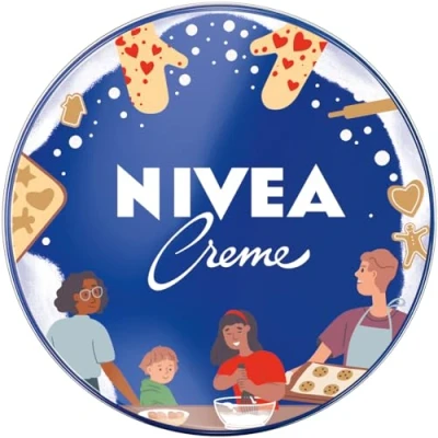 Afbeelding van NIVEA Universele hydraterende crème (30 ml) voor alle huidtypes, rijke huid met voedende euceriet