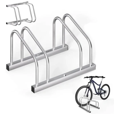 Afbeelding van Monzana Fietsenrek 2 Fietsen Bandbreedte 30 65mm 37cm Wielafstand