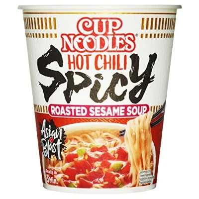 Afbeelding van Noodles Nissin hot chili spicy cup