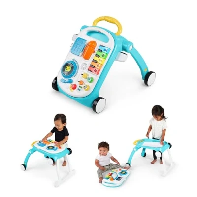 Afbeelding van Looprek met wieltjes Baby Einstein Blauw Kinderen