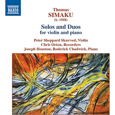 Afbeelding van Peter Sheppard Skarved Joseph Houston Roderick Solos And Duos For Violin Piano (CD)